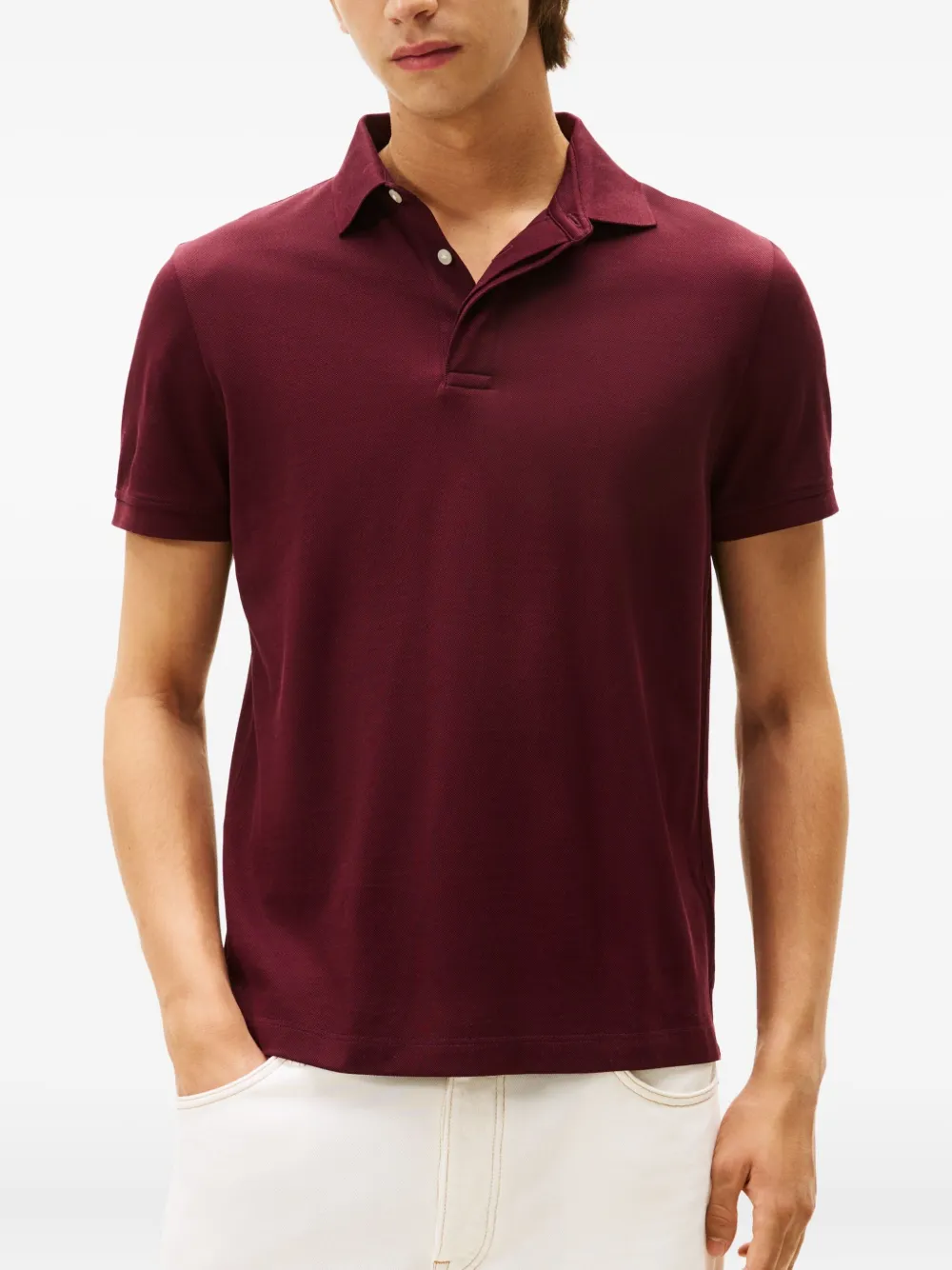 Tommy Hilfiger Poloshirt met logo Rood