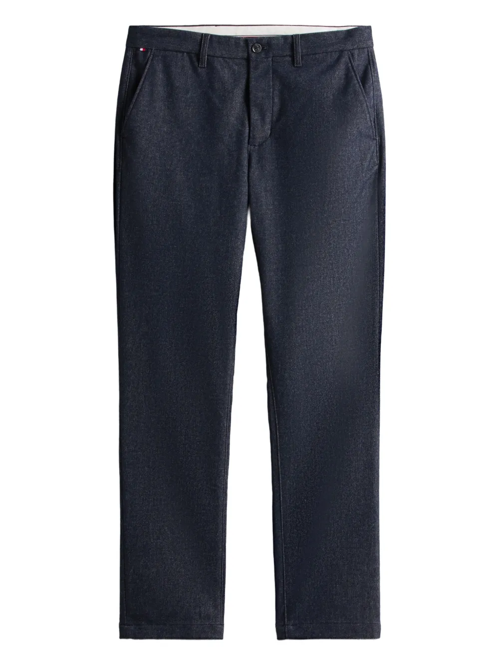 Tommy Hilfiger Denton flag-detail chinos | Blue | Image 1