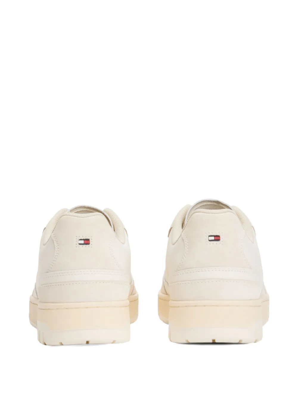 Tommy Hilfiger Basketbal sneakers met vlakken Beige