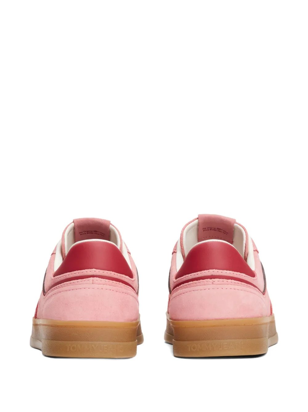 Tommy Jeans Greenwich sneakers met vlakken Roze