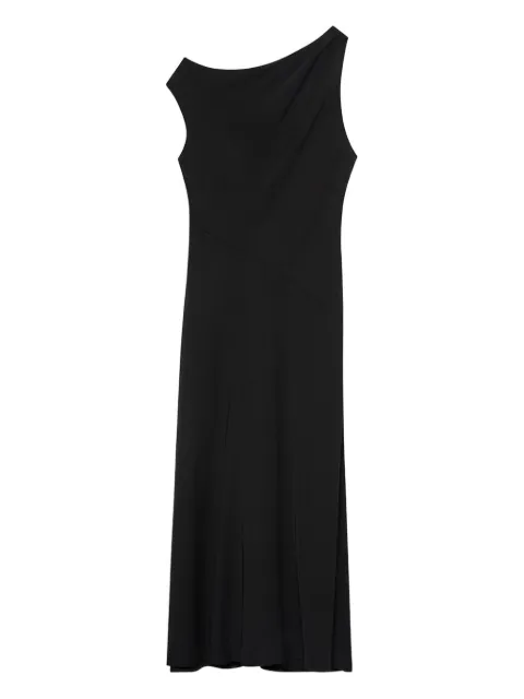 Calvin Klein one-shoulder midi dress