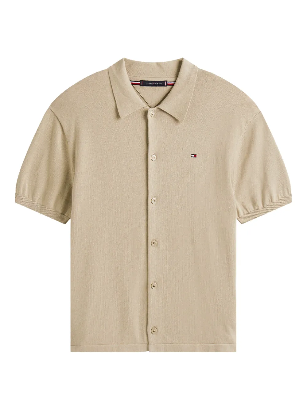 Tommy Hilfiger Short-sleeve Shirt In Neutral