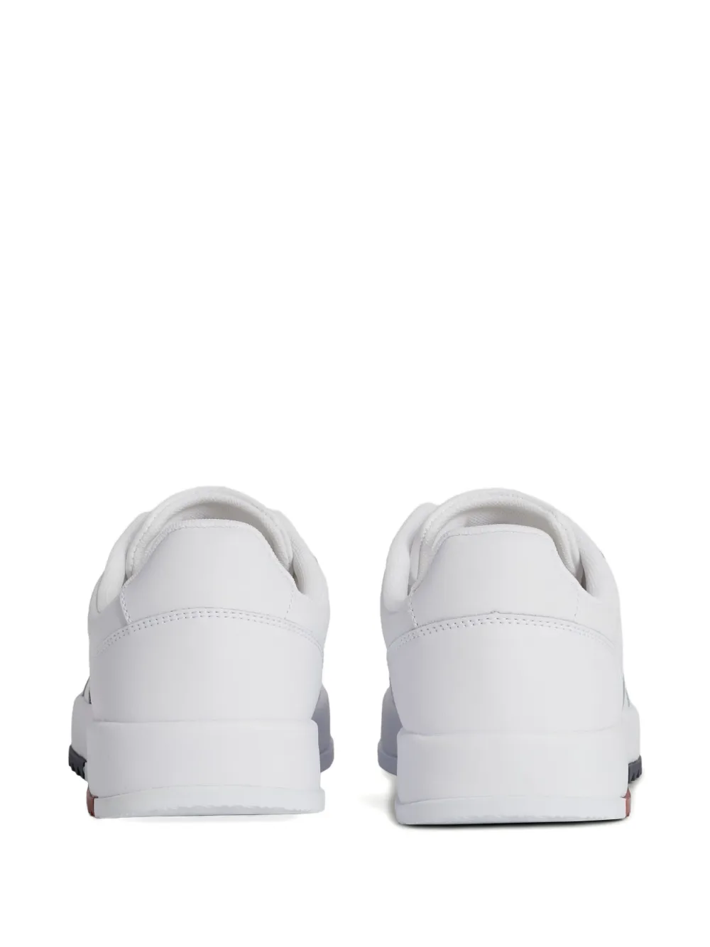 Tommy Hilfiger Perforated-detail Sneakers In White