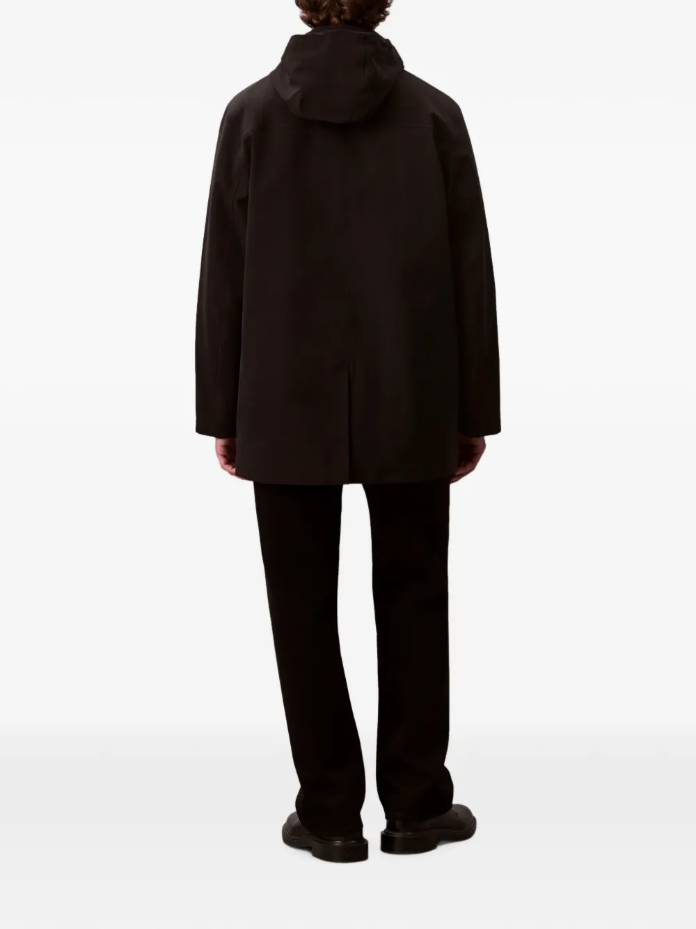 Calvin Klein Jack met capuchon Bruin