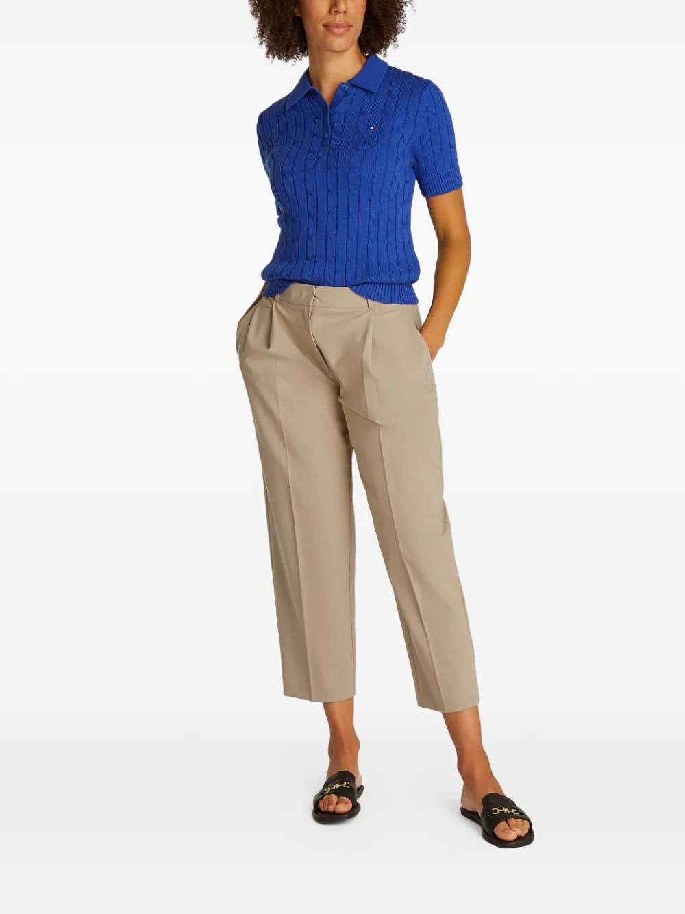  Tommy Hilfiger Creases Trousers - Neutrals 