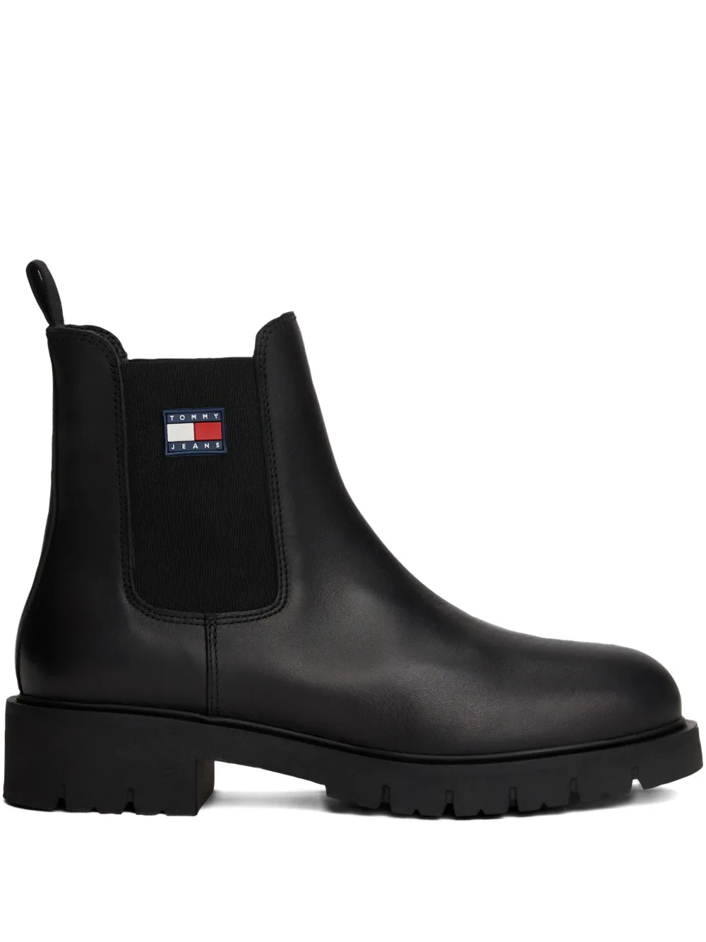 Tommy Hilfiger Logo-patch Chelsea Boots In Multi