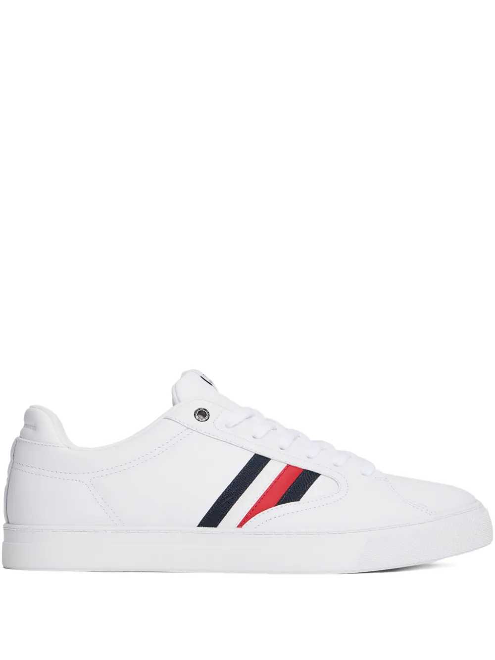 Tommy Hilfiger ストライプディテール スニーカー - ホワイト Tommy Hilfiger ストライプディテール スニーカー - ホワイト