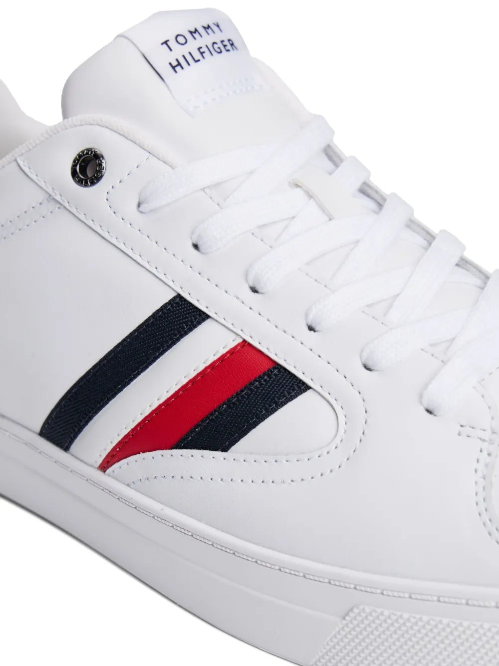 Tommy Hilfiger Sneakers met streepdetail Wit