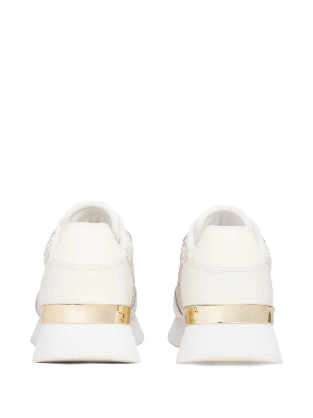 Tommy Hilfiger Th Monogram Sneakers In White