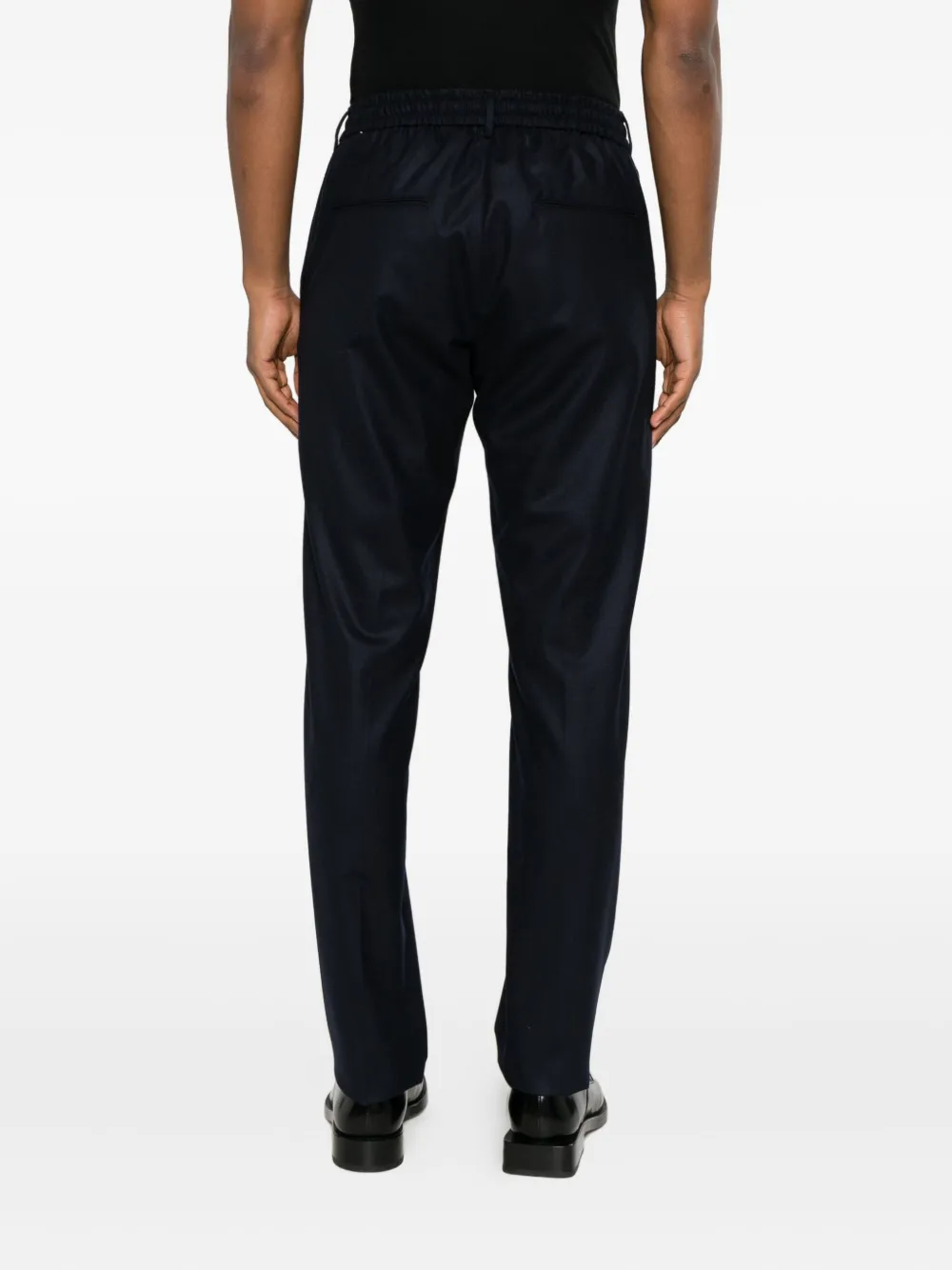 Tagliatore P-Newman plooibroek met trekkoord Blauw