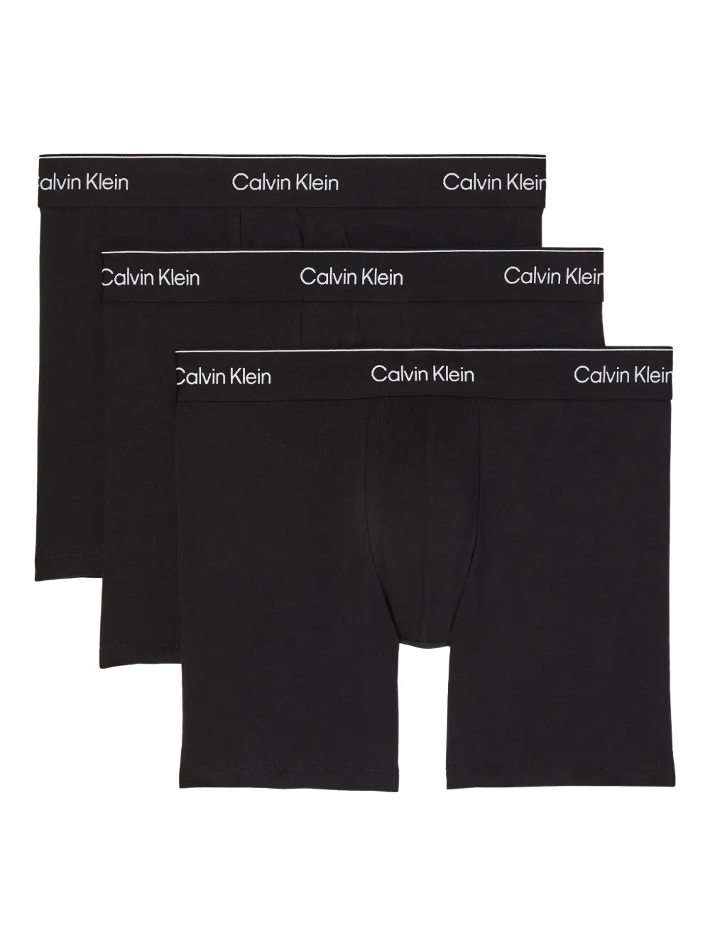 Calvin Klein Underwear logo-waistband boxers (pack of three) - Nero