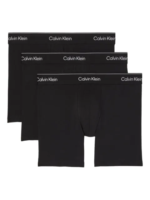 Calvin Klein Underwear logo-waistband boxers (pack of three)