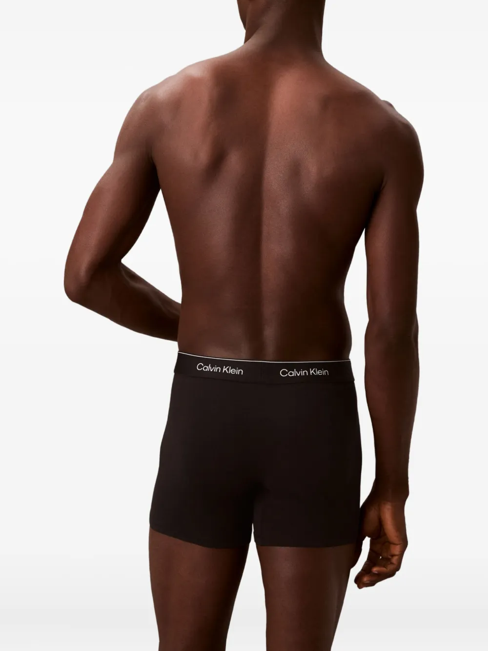  Calvin Klein Underwear Logo-waistband Boxers (pack Of Three) - Black 