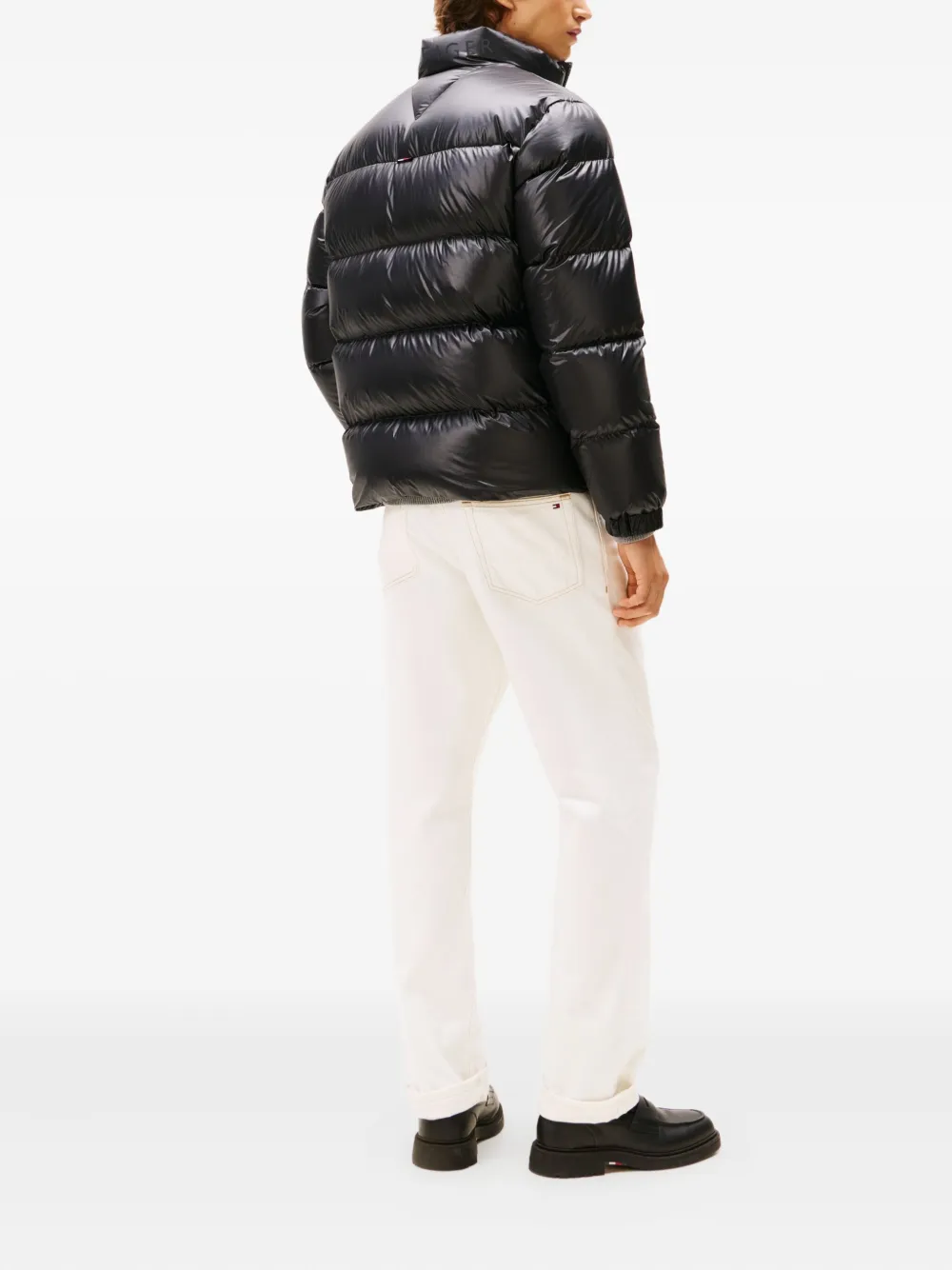 Tommy Hilfiger Donsjack met ritssluiting Zwart