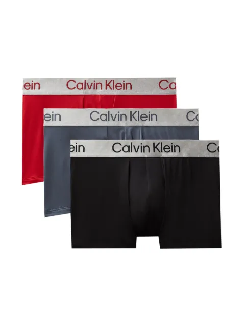 Calvin Klein Underwear logo-waistband boxers (pack of three)