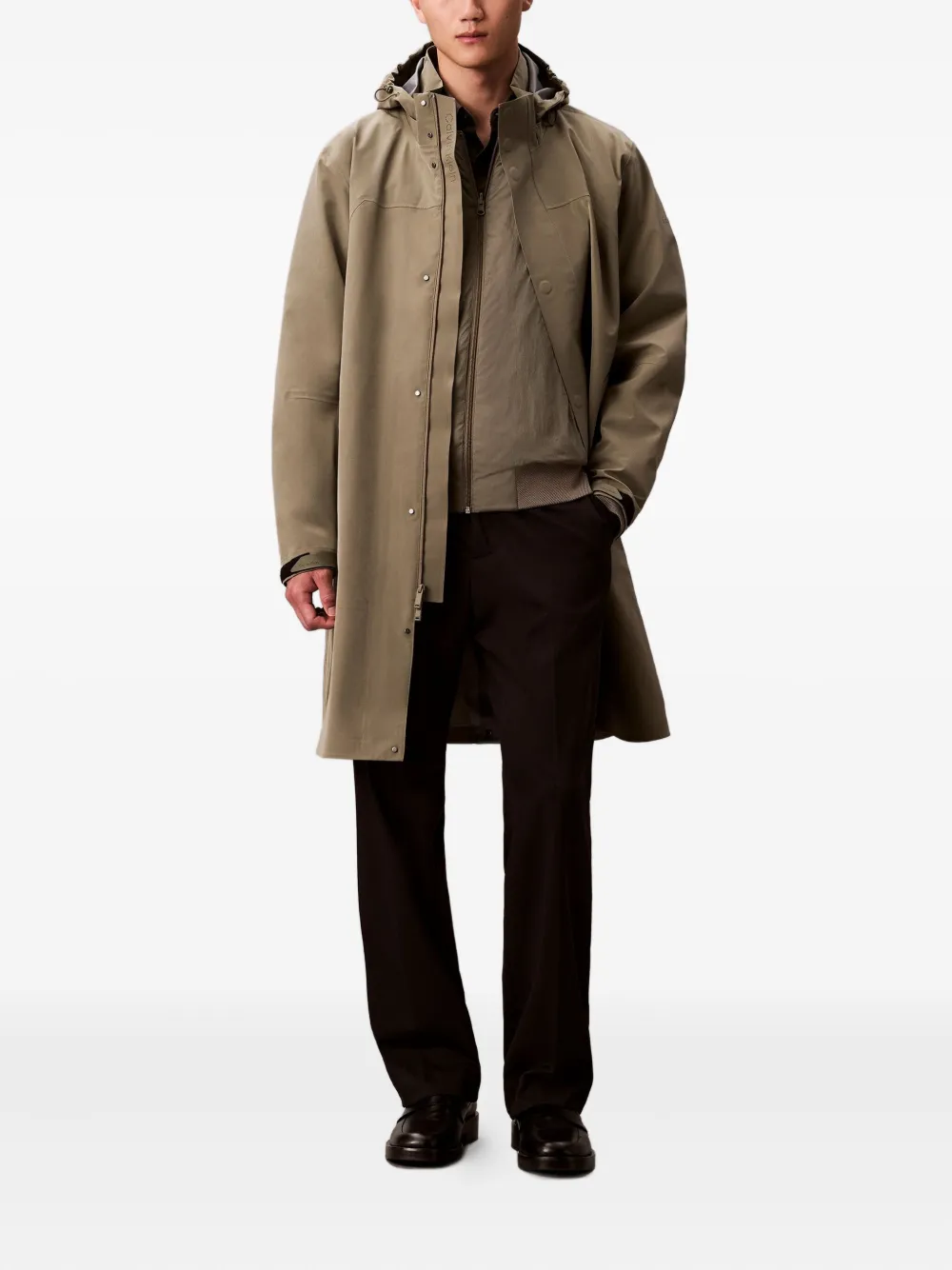 Calvin Klein 3-in-1 hooded buttoned coat | Trench Coats  | Image 2