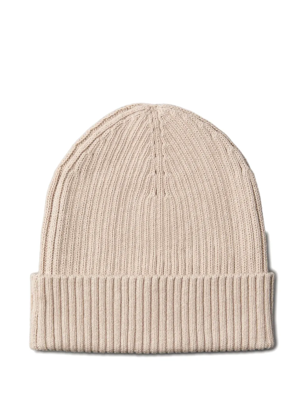 Calvin Klein Geribbelde muts - Beige