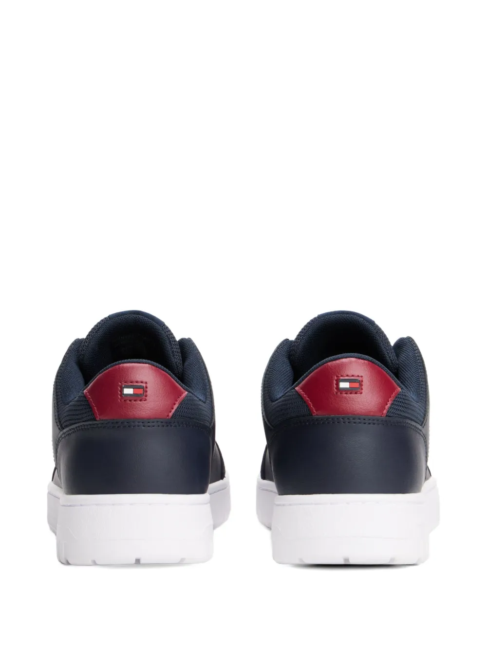 Tommy Hilfiger Panelled Low-top Sneakers In Blue