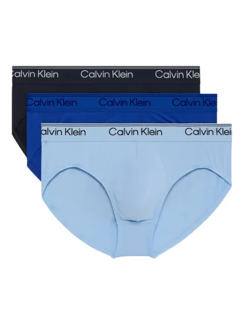 Calvin Klein Underwear logo-waistband briefs (pack of three)
