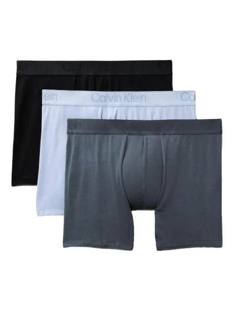 Calvin Klein logo-waistband boxers (pack of three)