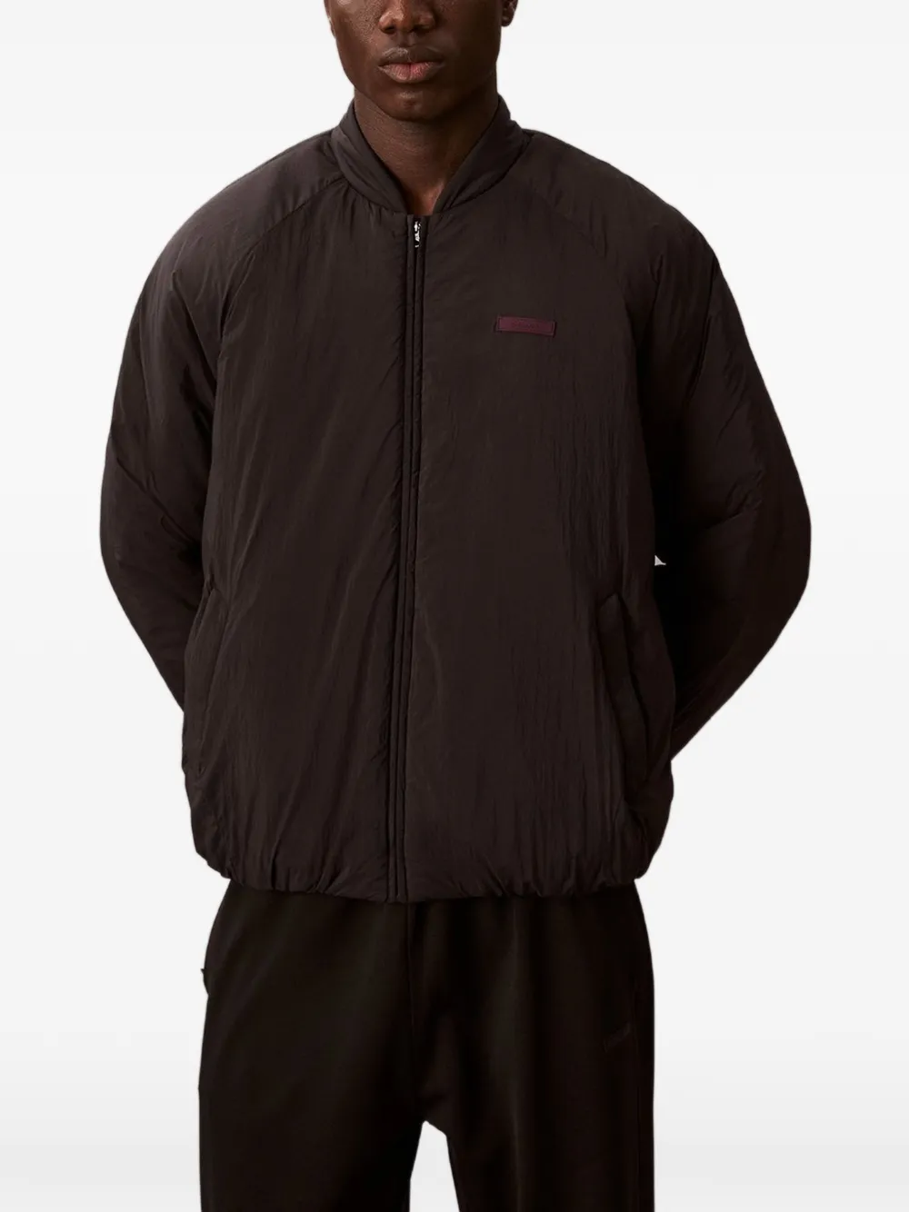  Calvin Klein Commuter Bomber Jacket - Black 
