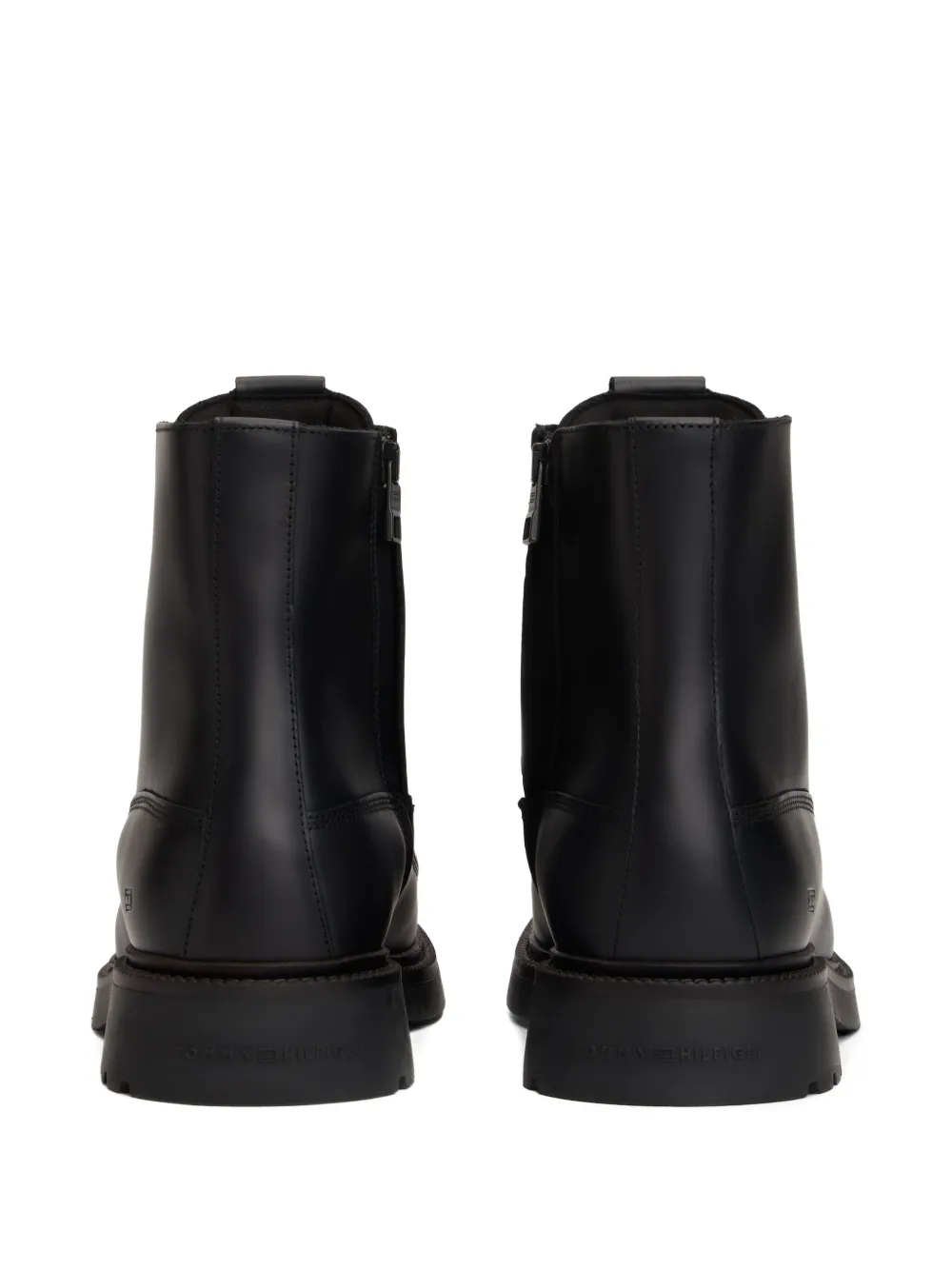 Tommy Hilfiger Veterlaarzen Zwart