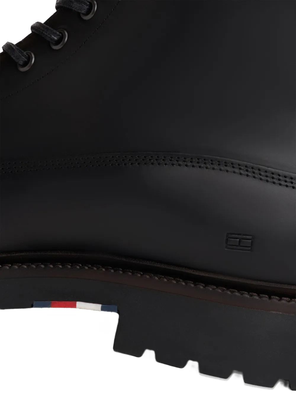 Tommy Hilfiger Veterlaarzen Zwart