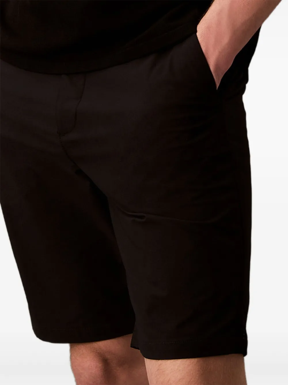 Calvin Klein buttoned shorts | Black | Image 1