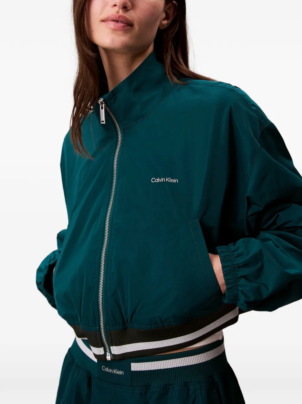 Zip Cropped Jacket