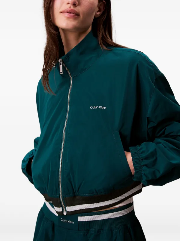 Calvin Klein Jeans クロップド ジャケット | グリーン | FARFETCH JP