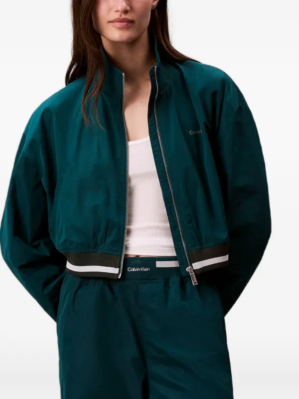 Calvin Klein Jeans クロップド ジャケット | グリーン | FARFETCH JP