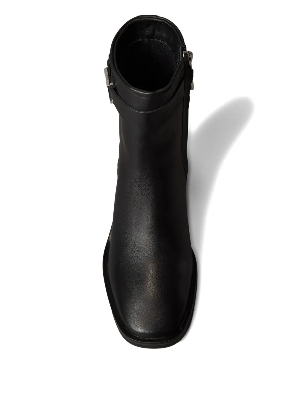 Calvin Klein Jeans Est.1978 55mm Buckle Boots In Black