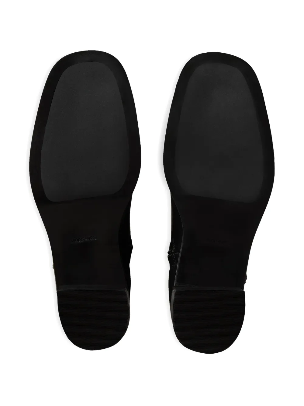 Calvin Klein Jeans Est.1978 55mm Buckle Boots In Black