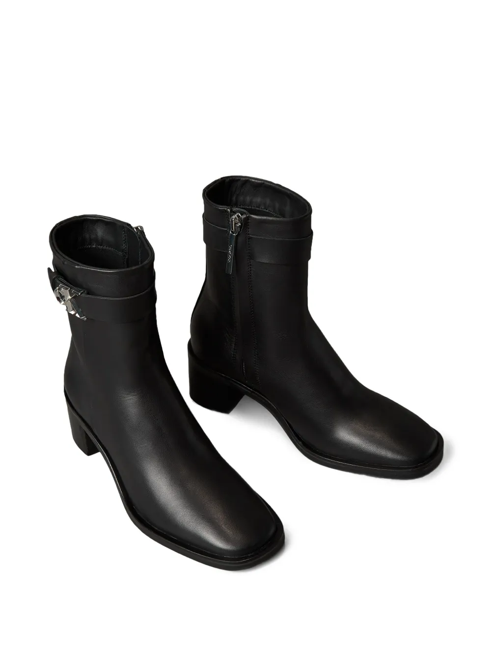 Calvin Klein Jeans 55 mm laarzen met gesp Zwart