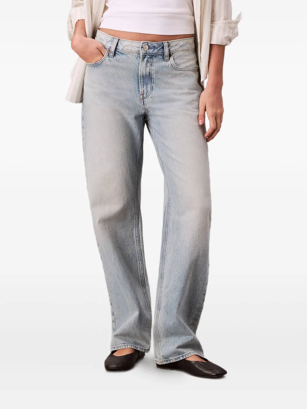 Calvin Klein Jeans Jeans con logo - Blu