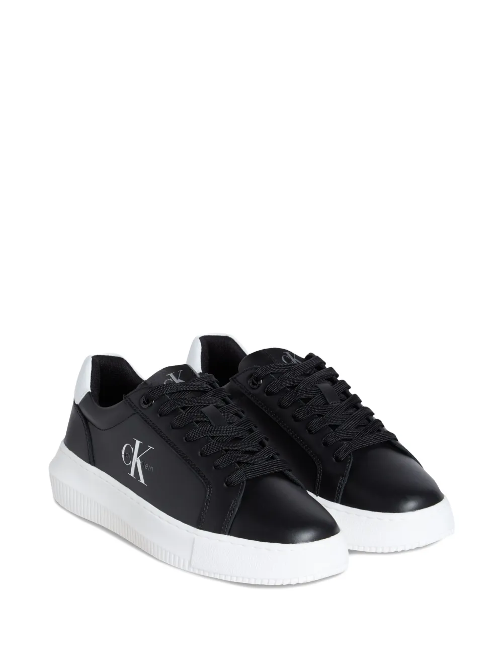 Calvin Klein Mono chunky sneakers - Zwart