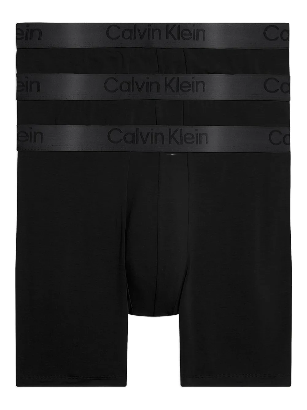Calvin Klein Underwear logo waistband 3-pack boxer brief - Nero