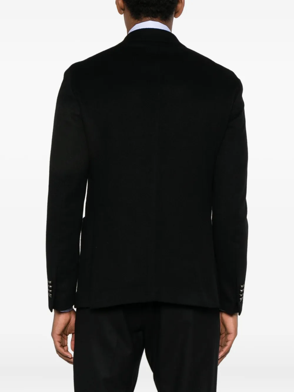 Tagliatore Jack met dubbele rij knopen Zwart