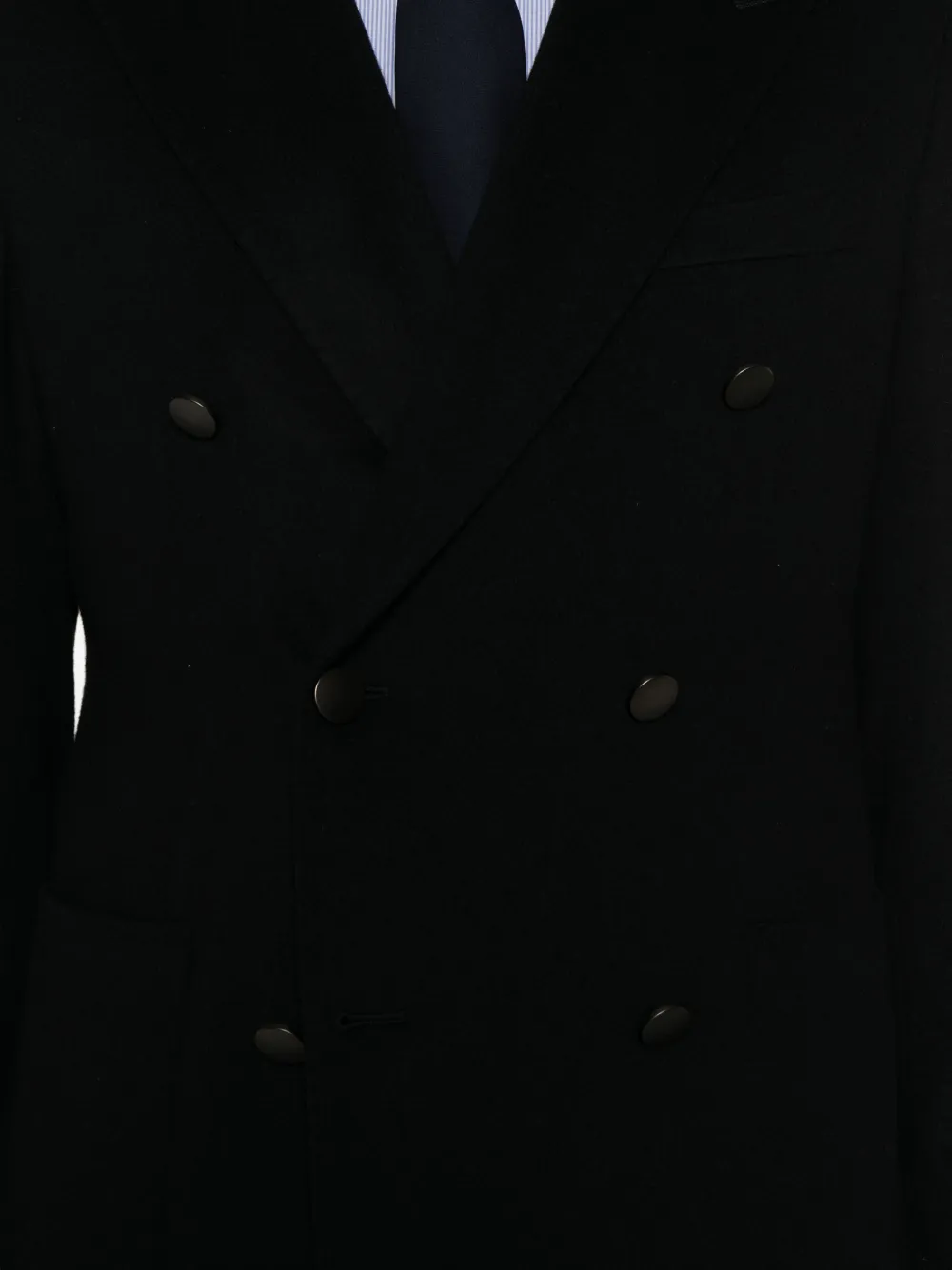 Tagliatore Jack met dubbele rij knopen Zwart