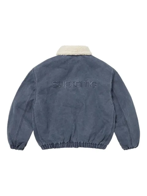 Supreme 셔링 라이닝 봄버 자켓
