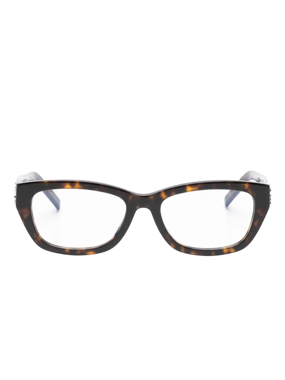 Saint Laurent Eyewear lunettes de vue à monture papillon | marron | Image 1