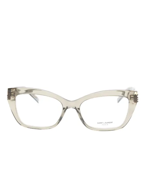 Saint Laurent Eyewear cat-eye logo glasses