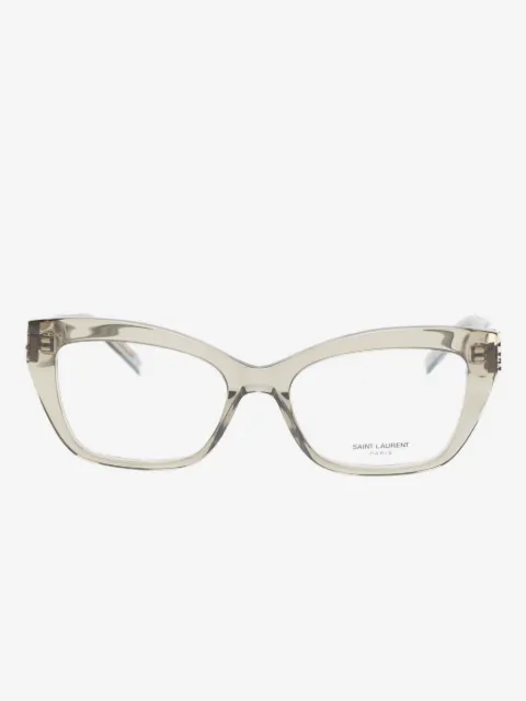 Saint Laurent Eyewear cat eye-glasögon med logotyp