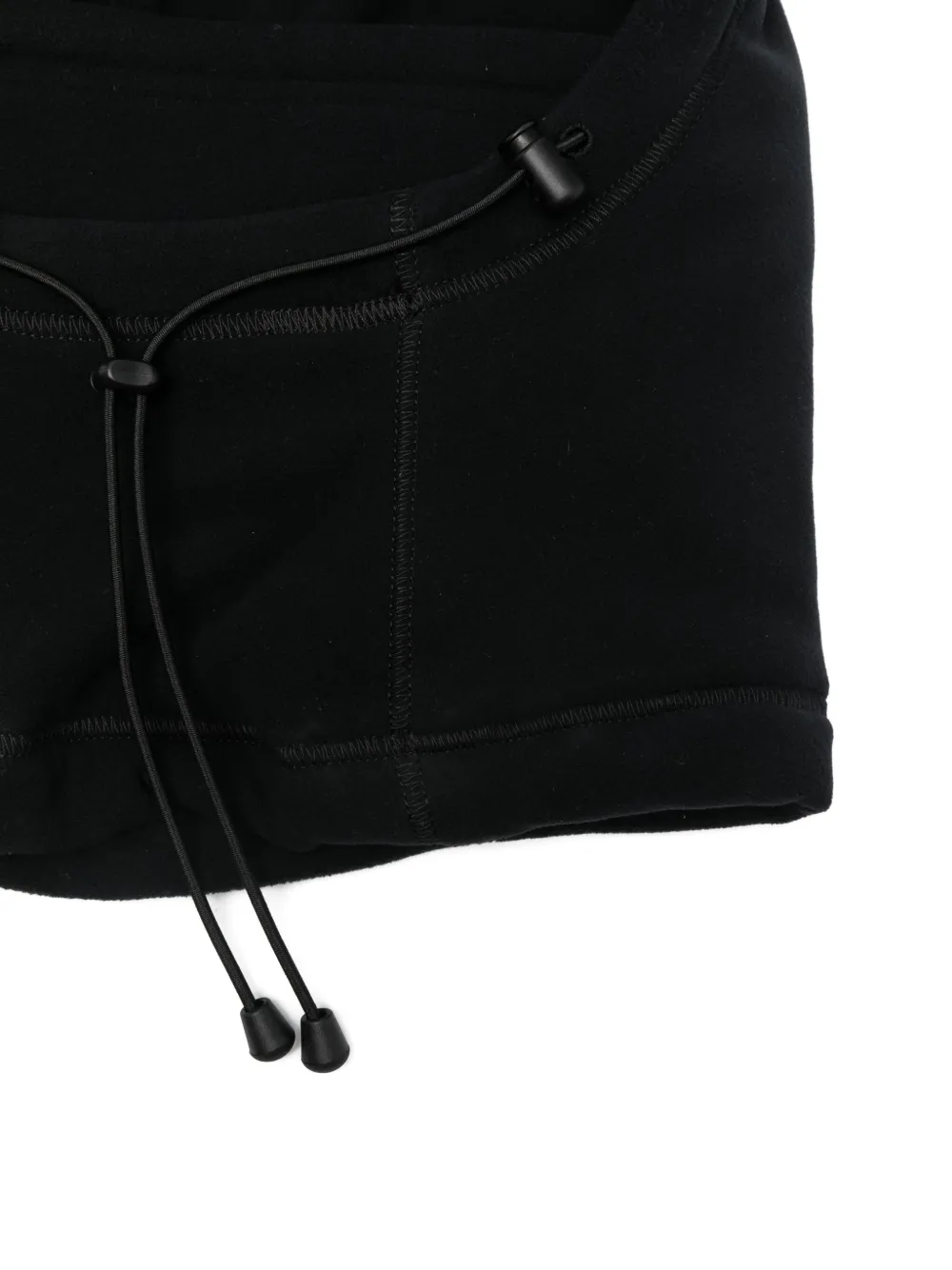 Comme Des Garçons Homme Deux Drawstring Hoodie In Black