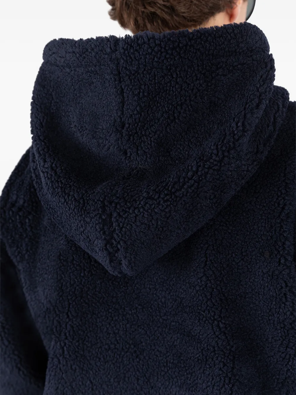 Société Anonyme Zipped Hoodie In Blue