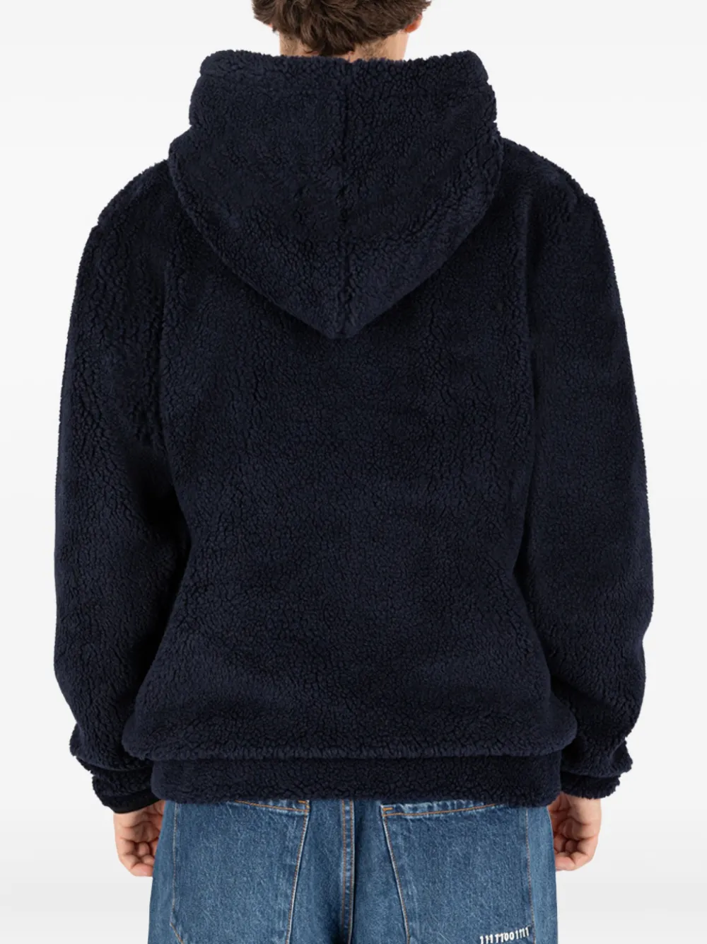 Société Anonyme Zipped Hoodie In Blue