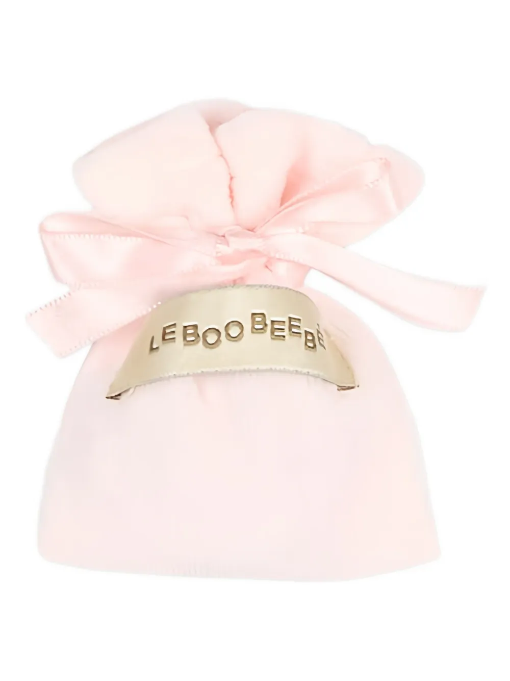 Le Boo Beebè Sheep Embroidered Babygrow In Pink