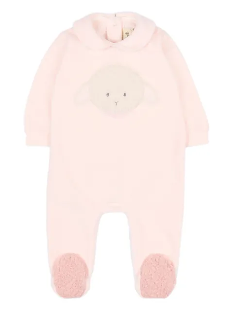 Le Boo Beebè sheep embroidered babygrow