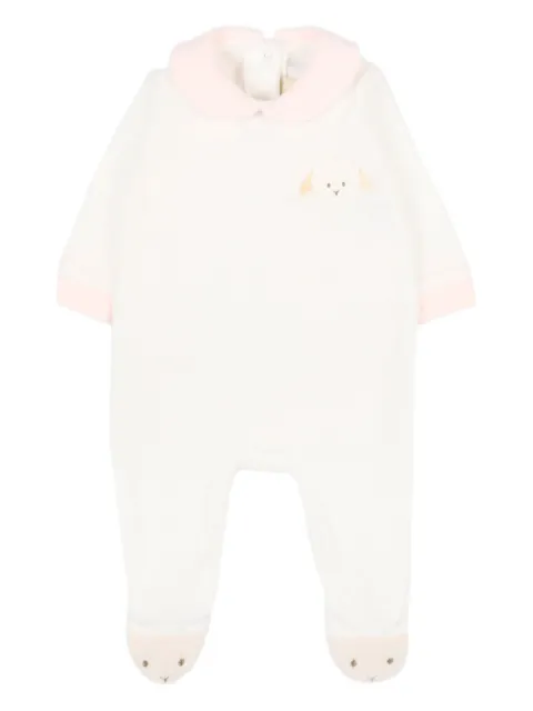 Le Boo Beebè embroidered-detail babygrow