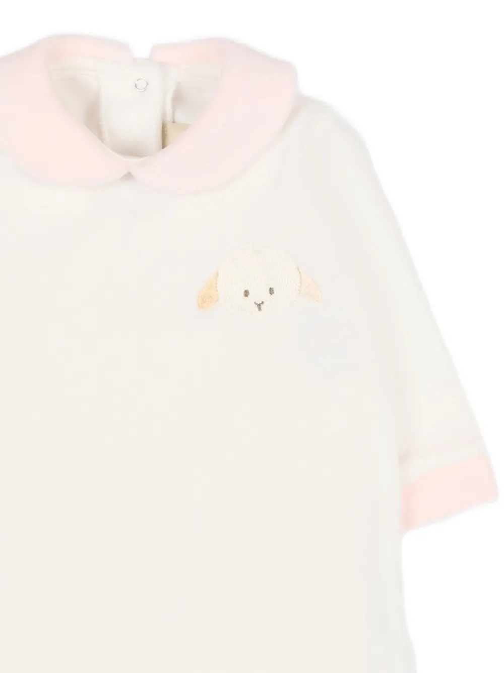 Embroidered-Detail Babygrow